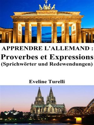 cover image of Apprendre l'Allemand --Proverbes et Expressions
